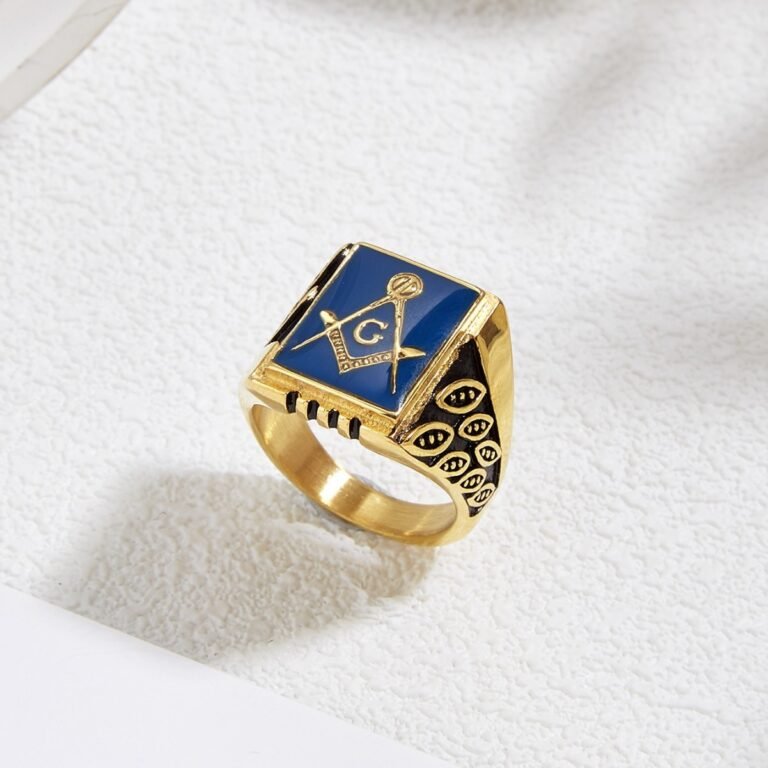 Stainless Steel Masonic Rings Wholesale | Freemason Ring Factory