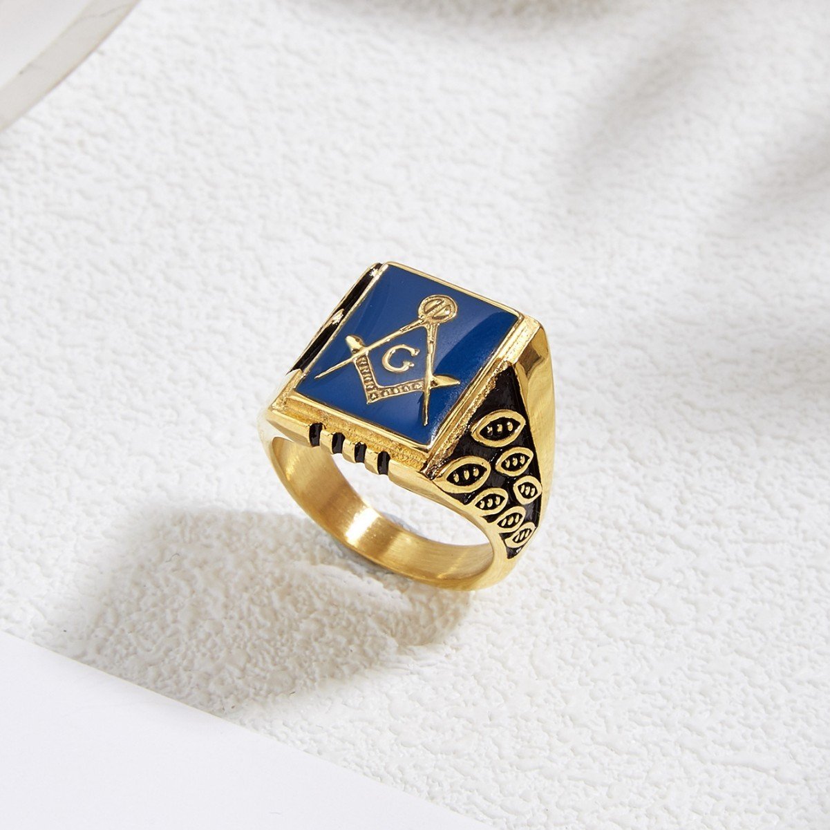 Stainless Steel Masonic Rings Wholesale | Freemason Ring Factory