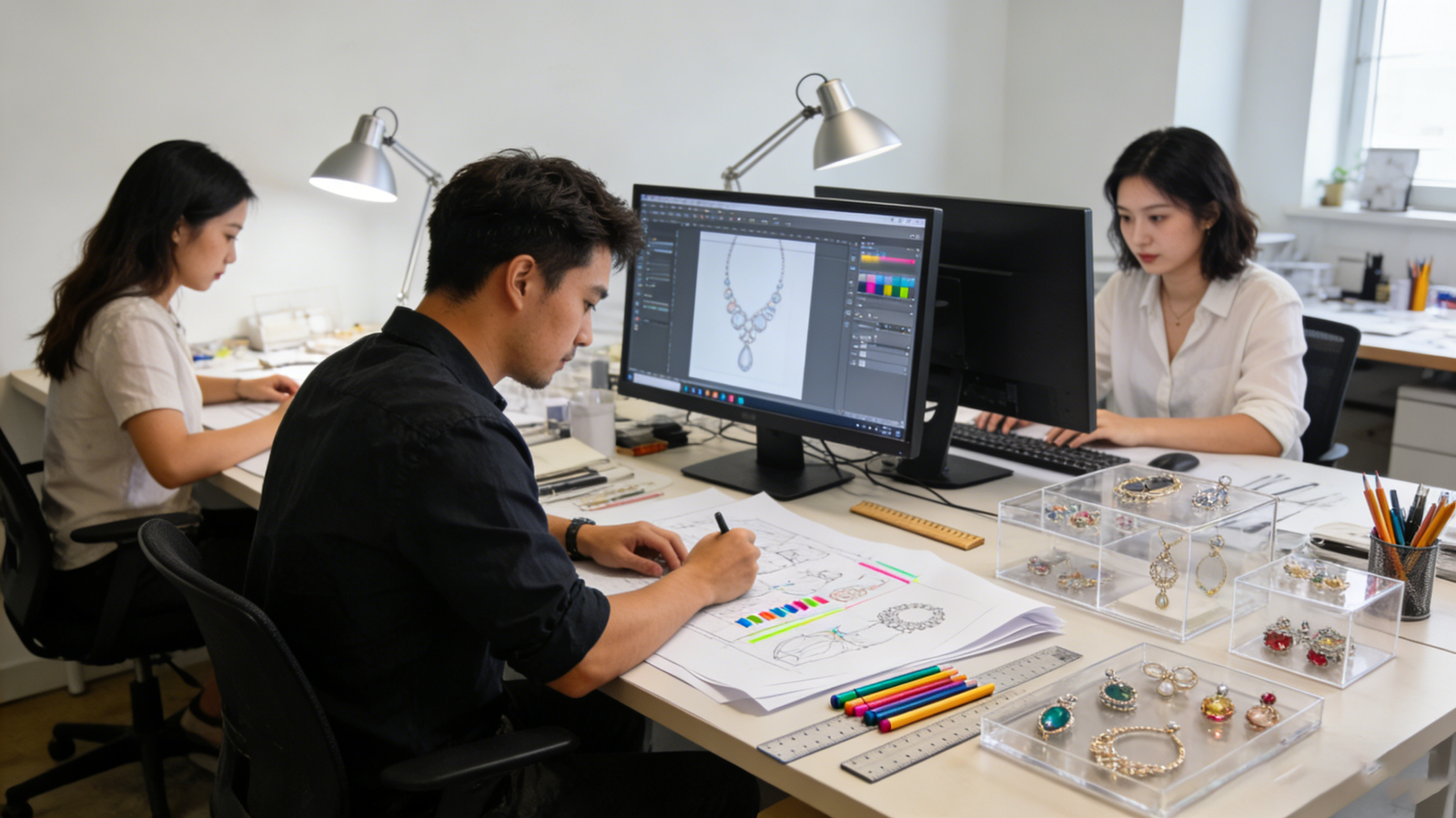 生成饰品车间生产图