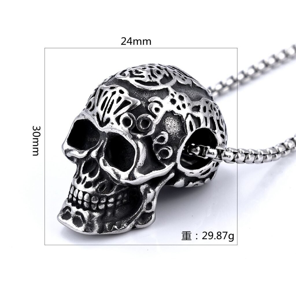 Exaggerated Skull Pendant