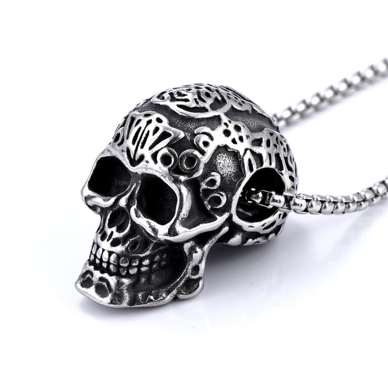 Skull gothic stainless steel pendant wholesale product view