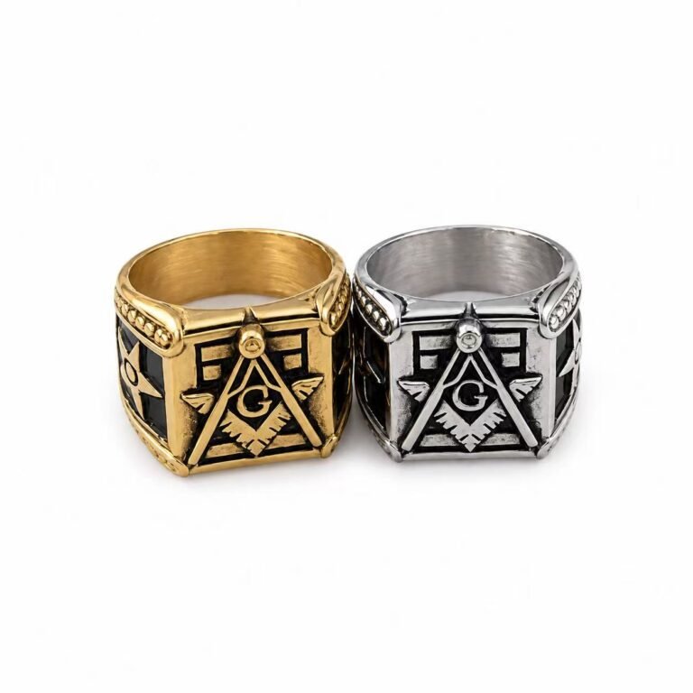 Religious Masonic Totem Ring Wholesale | Custom Freemason Rings