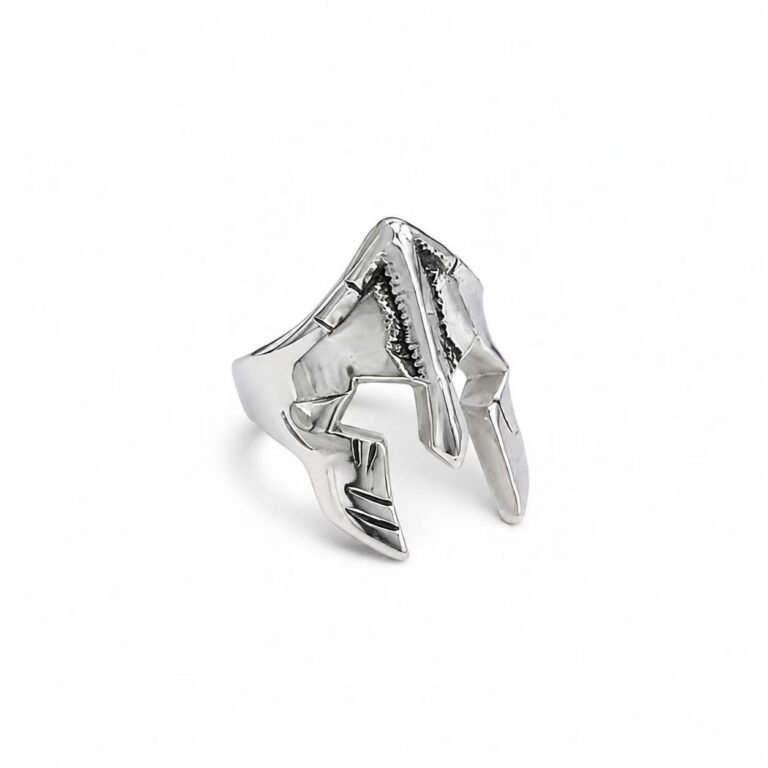 Spartan Helmet Stainless Steel Statement Ring Wholesale