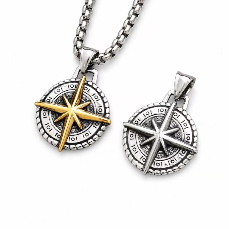 Nordic Compass Anchor Pendants Wholesale