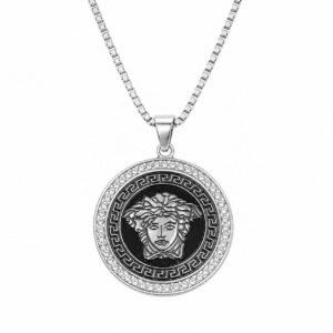 medusa head stainless steel pendant wholesale main white background product image