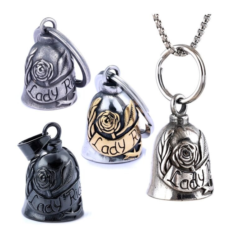 rose bell stainless steel pendants wholesale main white background product image