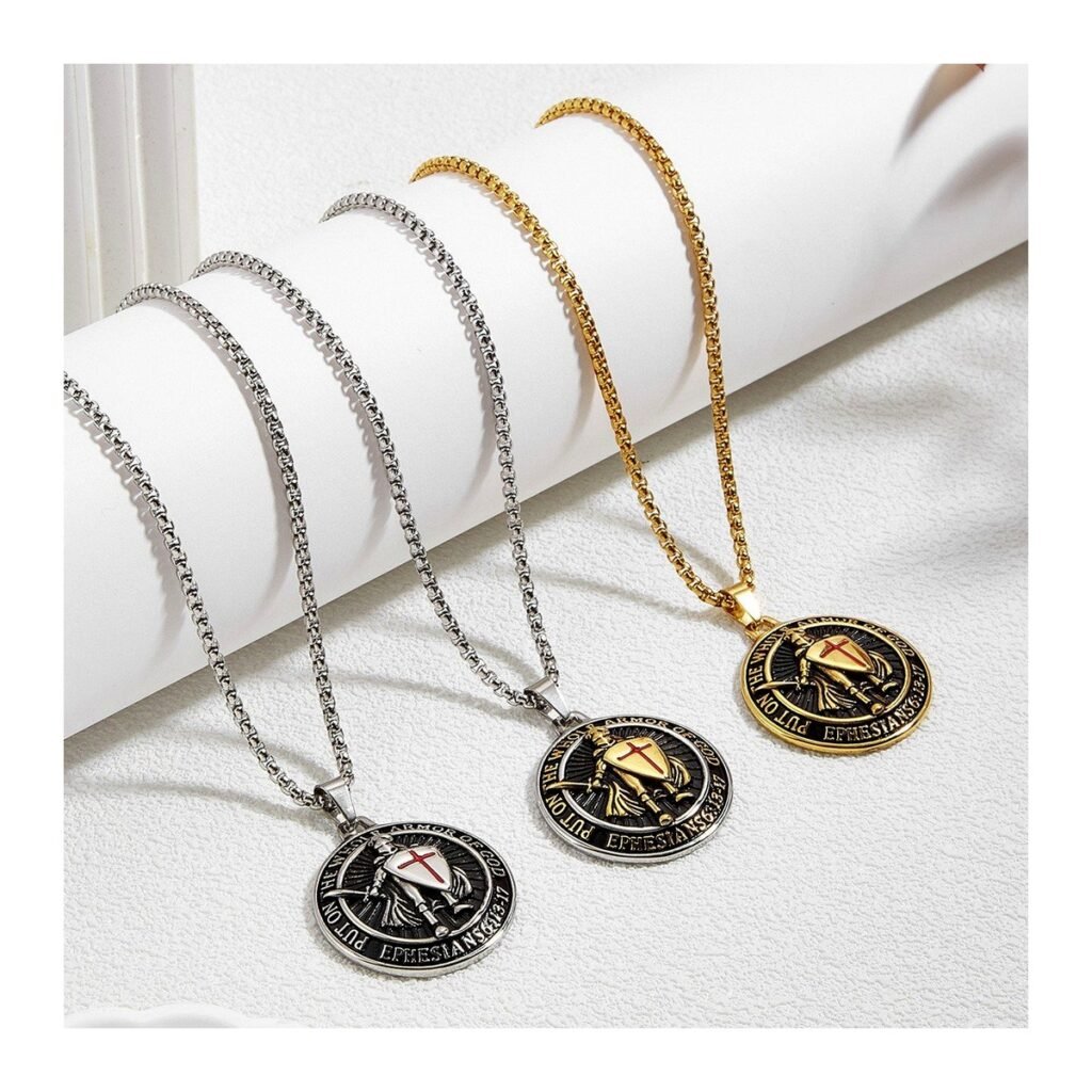 knights templar pendants wholesale main white background product image