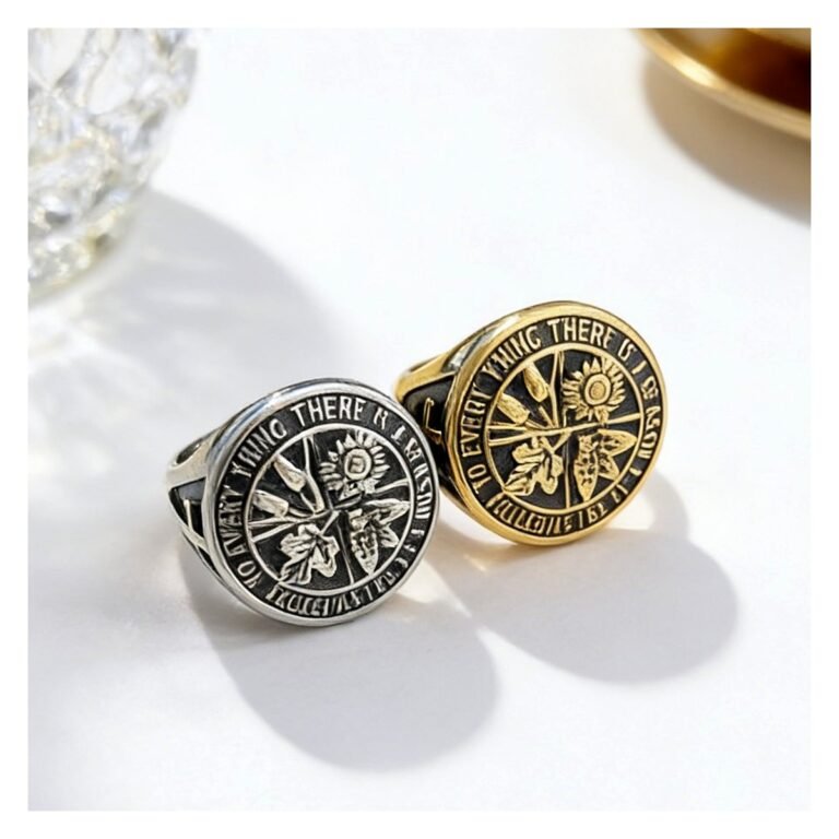 Bible Cross Rings Wholesale | Christian Stainless Steel Ring Factory