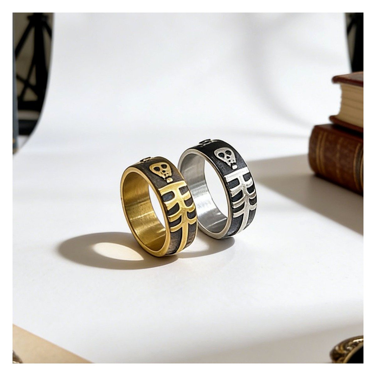 Hip Hop Skull Rings Wholesale