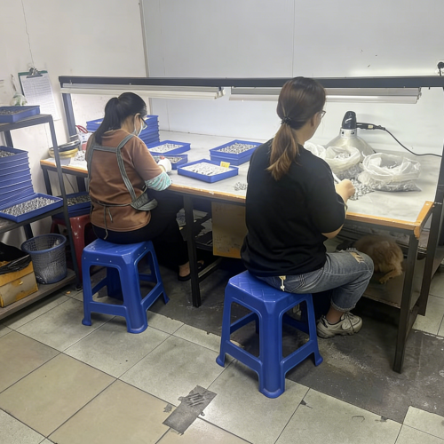 生成饰品生产流程图